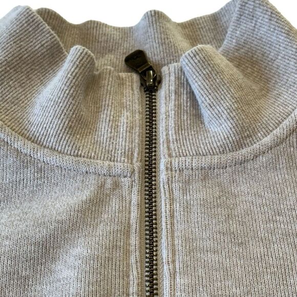 Rodd & Gunn Cotton Alton Ave Quarter Zip Sweater in Oatmeal, XXL - Picture 4 of 9